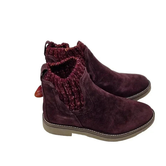 Comfortiva Rawnie mosto red Oiled Cow Suedewomen's size 8 W - Picture 2 of 8